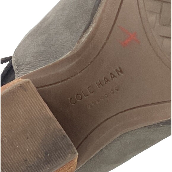 Cole Haan Grand OS-Women 8(B) Leather Buckle Slingback Closed Toe W17665 -212912 - Picture 13 of 15